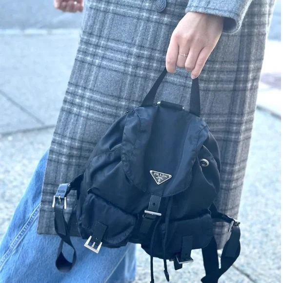 Prada Black Mini Backpack - Picture 2 of 8